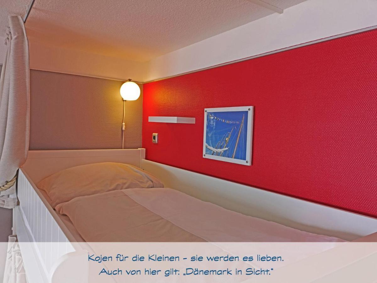 Fewo1846 Intermar - Kajuete Foerdeblick - Familienfreundliches Studioapartment Mit Balkon Und Meerblick Глюксбург Экстерьер фото